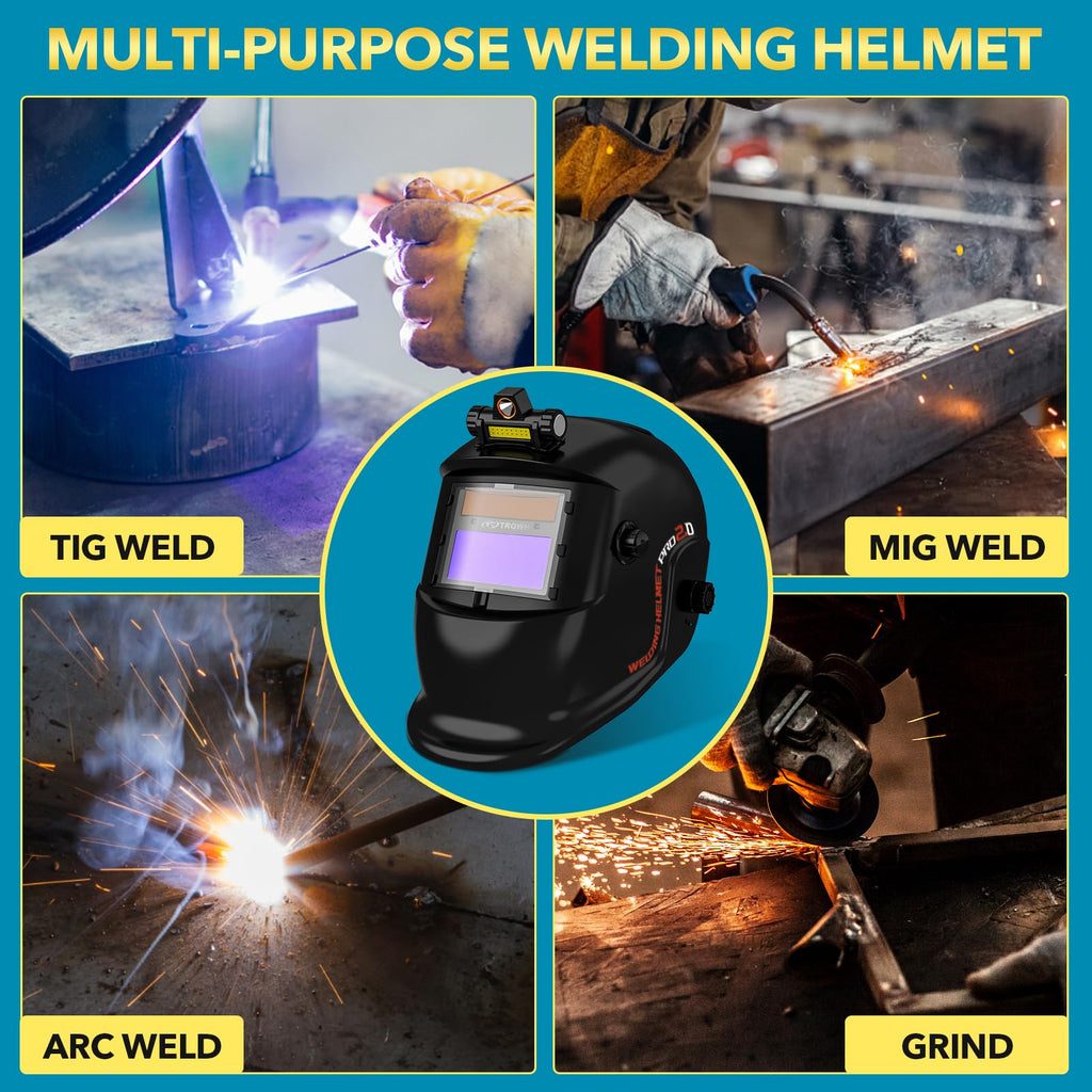 Welding Helmet Auto Darkening Solar Powered A481