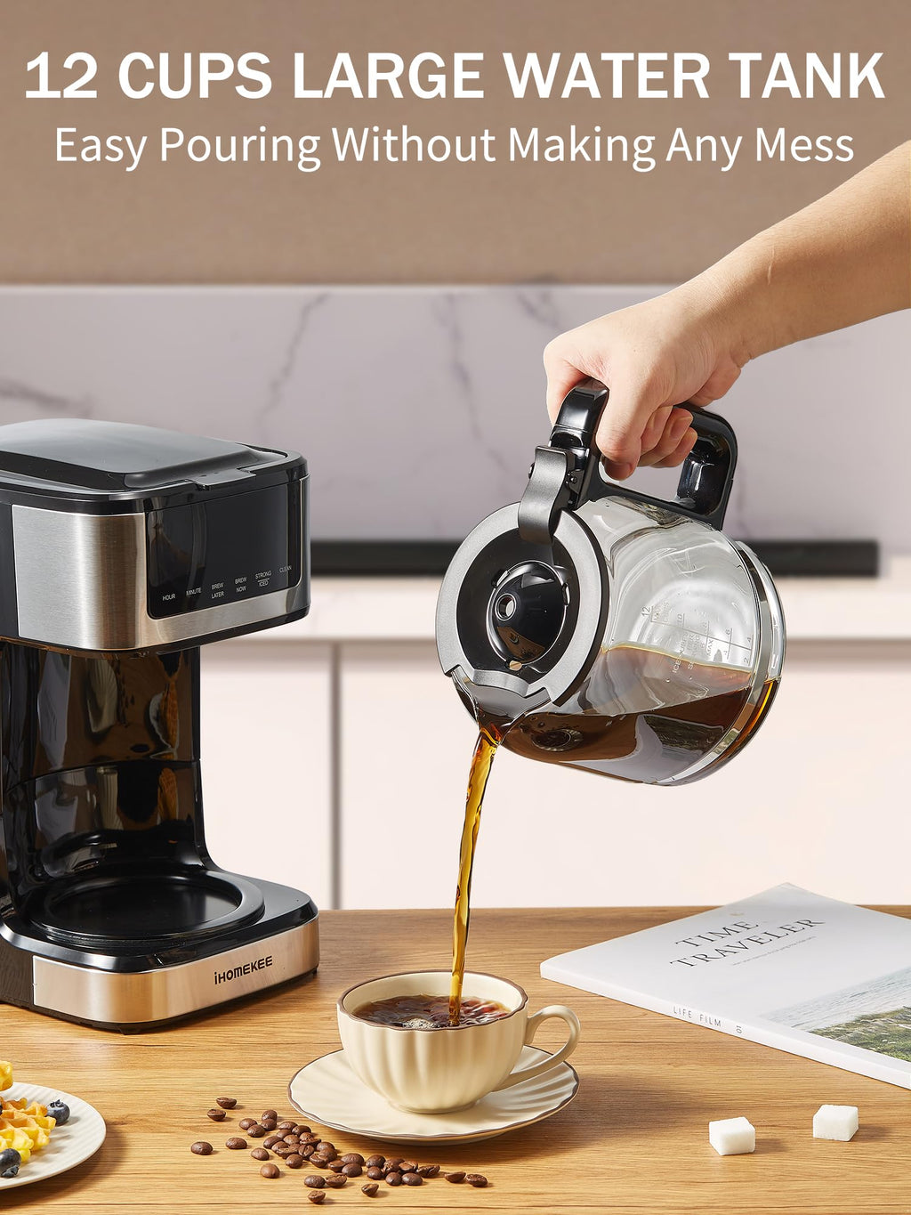 Programmable Drip Coffee Maker 12 Cup I960504