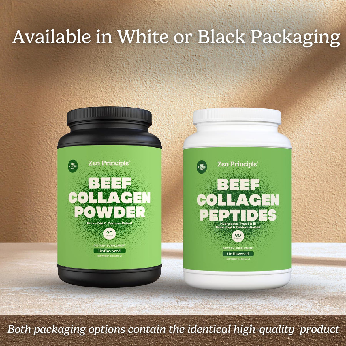 Grass-Fed Hydrolyzed Collagen Peptides 3 lb A833389