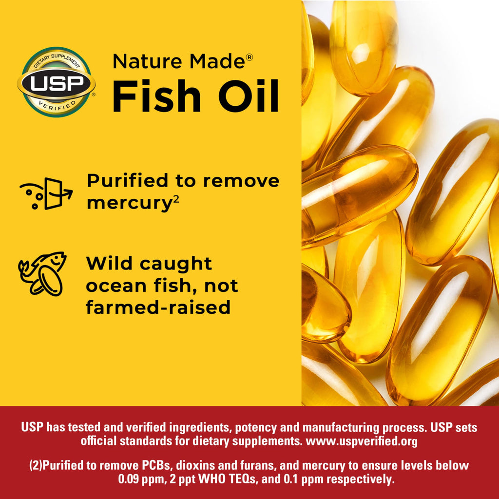 Fish Oil Omega 3 1200 mg Softgels H232