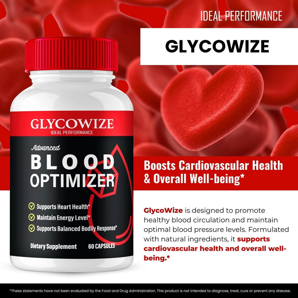90 Capsules Blood Optimizer Supplement Pills (3 Pack) U248