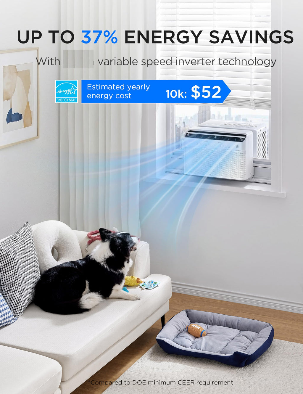 0,000 BTU U Shaped Window Air Conditioner K444046