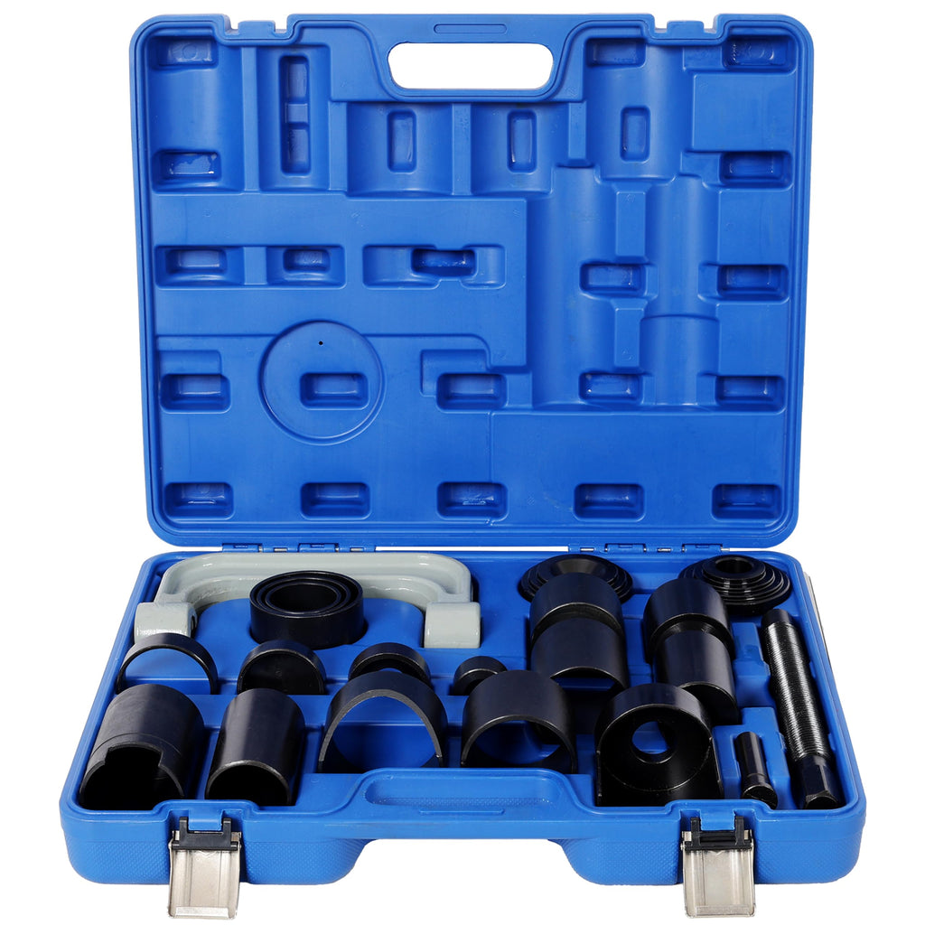 21 Pcs Heavy Duty Ball Joint Press Kit with Plastic Case I36828