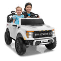 White 24V 2 Seater Ride On Truck X740643
